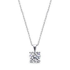 diamond drop pendant necklace