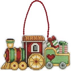 DimensionsTrain Counted Cross Stitch Ornament_70-08897