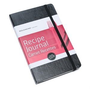 Записная книжка Moleskine Passions Recipe Journal Large (13x21см), черная