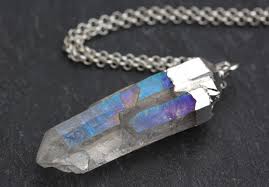 angel aura quartz кулон