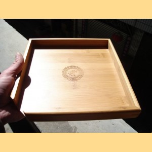 Bamboo Tray for Chiseling Away at your Pu-erh tea cake - Yunnan Sourcing Pu-erh Tea Shop