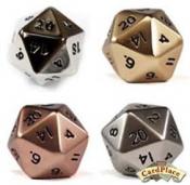 d20 простой дайс из металла