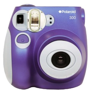 Polaroid PIC-300P Instant Film Analog Camera (Purple)