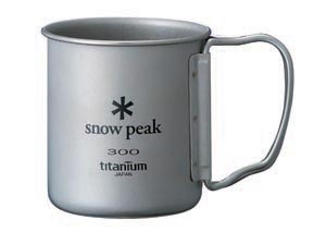 Титановая кружка со складными ручками 300 мл Snow Peak