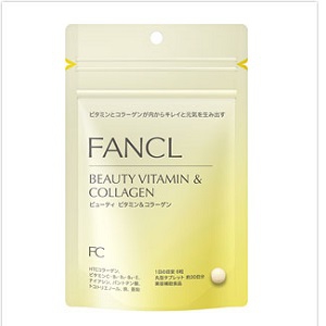 FANCL beauty vitamin & collagen витаминный комплекс для лица