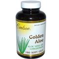 Carlson Labs, Golden Aloe, Aloe Vera Gel Concentrate, 180 Softgels - iHerb.com