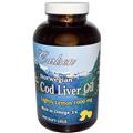 Carlson Labs, Norwegian Cod Liver Oil, Lightly Lemon, 1000 mg, 300 Soft Gels - iHerb.com