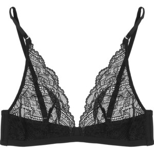 Triangle lace bra