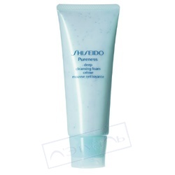 SHISEIDO ПЕНКА ДЛЯ ГЛУБОКОГО ОЧИЩЕНИЯ КОЖИ PURENESS