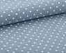 32 ct. Belfast Petit Point 3609/5269 (античный синий в белый горошек) Antique Blue linen/white dots