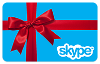 Подарочная карта Skype