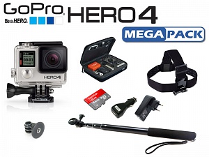 GoPro Hero 4 Silver Megapack