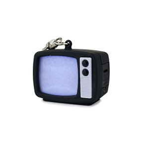 kikkerland LED keychain Retro TV