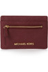 MICHAEL MICHAEL KORS Textured-leather cardholder