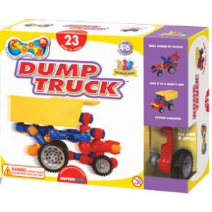 КОНСТРУКТОР ZOOB JR. DUMP TRUCK SET НА 23 ДЕТАЛИ, АРТ. 13023