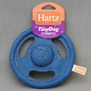 Hartz H12589 Игрушка для собак - Летающий диск, очень прочная, мягкая, Tiny Dog Tuff Stuff Flyer Dog toy