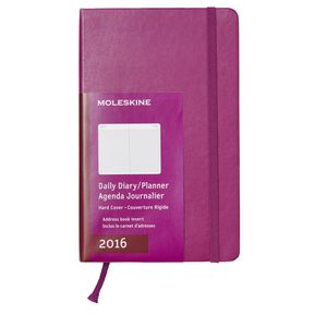 Moleskine daily planner 2016