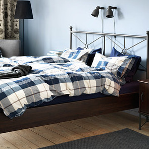 ikea kustruta bed linen