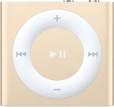 iPod shuffle золотистый