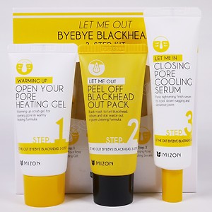 Mizon Let Me Out Byebye Blackhead 3-Step Kit