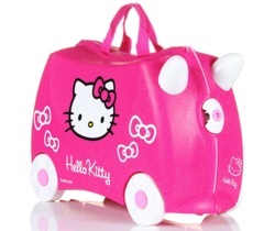 чемодан каталка hello kitty