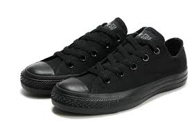 converse all black