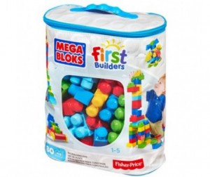 Конструктор Mega Bloks First Builders Большой конструктор 80 деталей