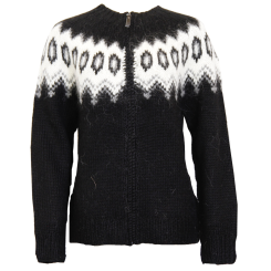 Исландский свитер Hulda Icelandic Wool Sweater Full Zip