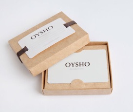 Сертификат в Oysho