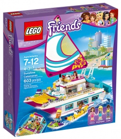 Конструктор LEGO Friends Heartlake Катамаран "Саншайн",41317