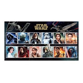 Набор марок STAR WARS™ 2015 Character Stamp Set