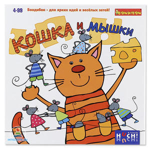 Настольная игра "Кошка и мышки", Bondibon