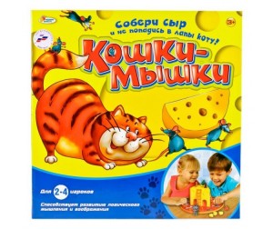 Играем вместе Настольная игра Кошки-Мышки