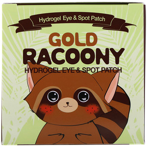 Патчи gold racoony