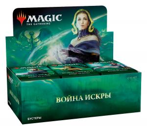 MTG: Дисплей бустеров издания War of the Spark на английском языке