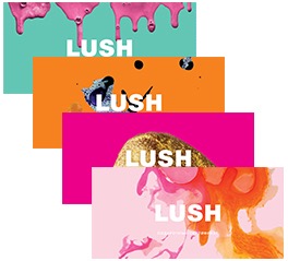 Сертификат в офлайн-магаз LUSH